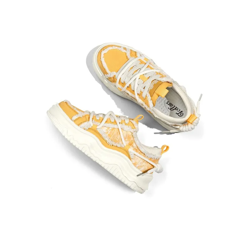 TCELLARS Abrasion Resistant Lightweight Breathable Height Increasing Low Top Skateboard Shoes Unisex-3