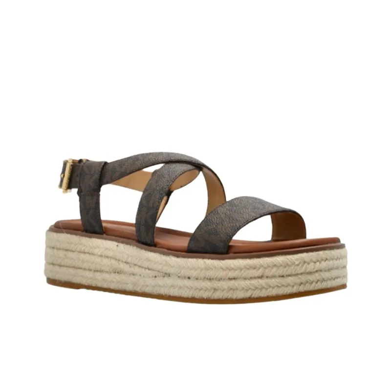 MICHAEL KORS Strap Sandals Women's Brown-1
