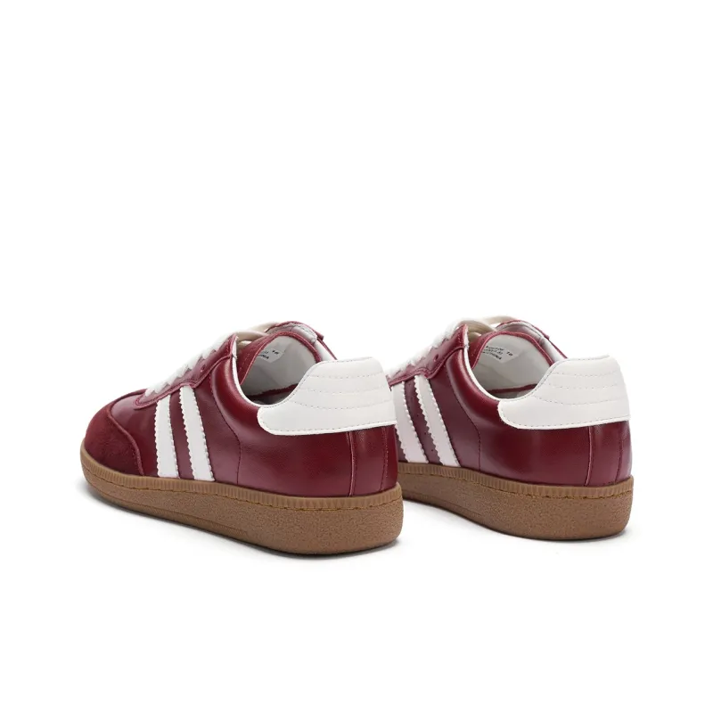 Hotwind Slip-Resistant Low-Top Skateboard Shoes Women's-2