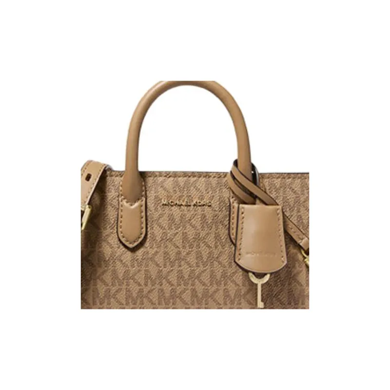MICHAEL KORS Coated Canvas Crossbody Handbags Extra Small Women's Brown-2