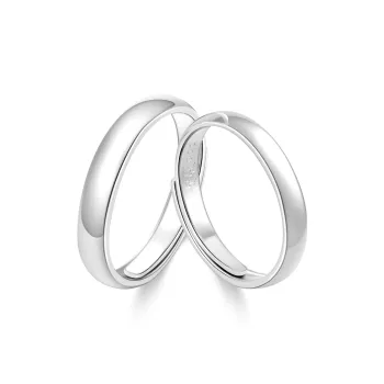 MOLADY 999 Fine Silver Rings Unisex