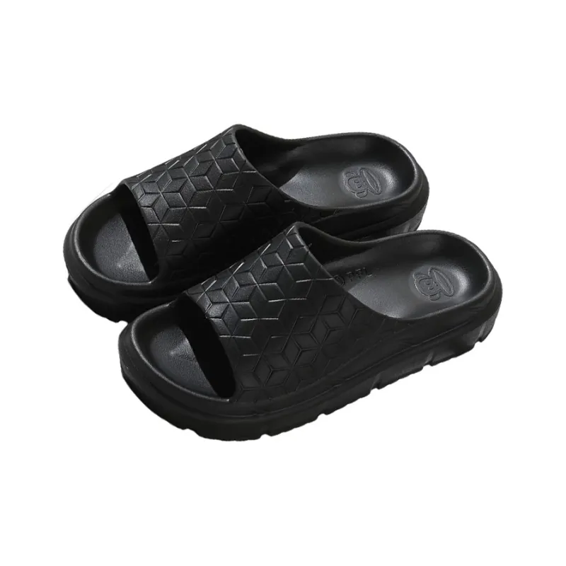 PAUL FRANK Summer Slip Resistant Odor Resistant Bathing Couple Home Comfortable Minimalist Style Slide Slipper-16