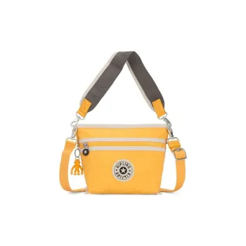 Kipling Polyamide One Shoulder Handbag Women's Yellow