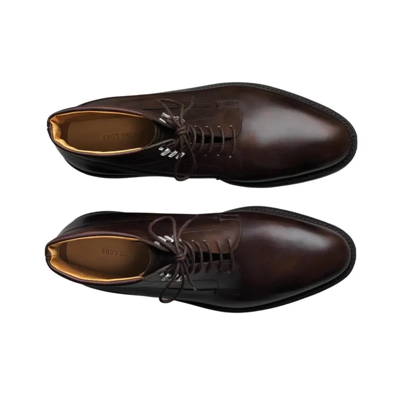 JOHN LOBB Ankle Boots Women's Brown-3