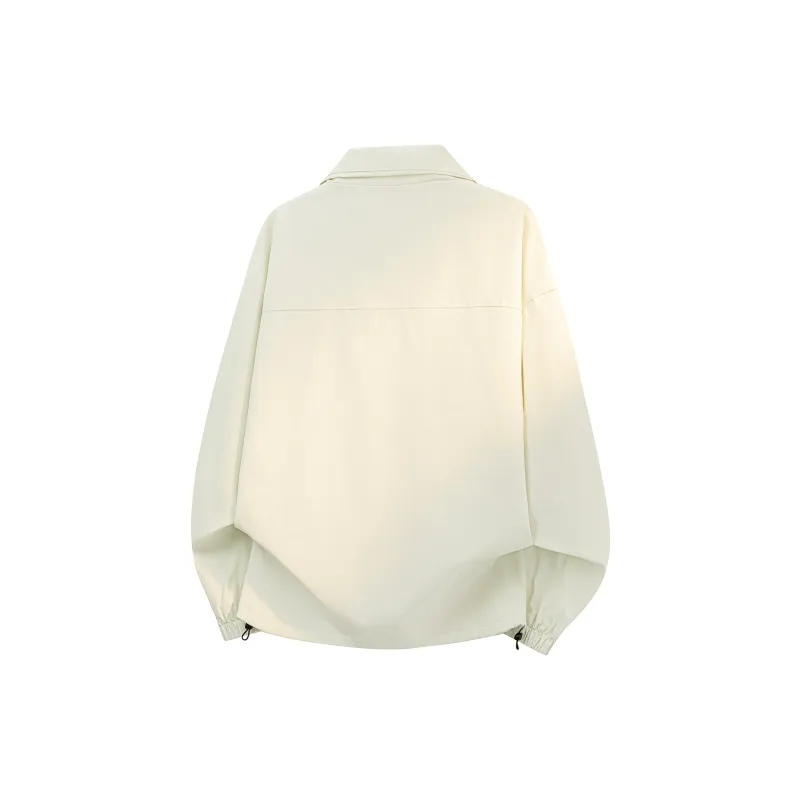 Magmode Jackets Coats Unisex Cream Apricot-1