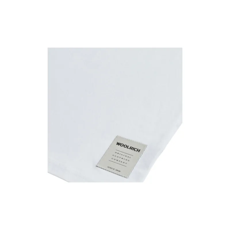 WOOLRICH SS25 T Shirt Men's Bright White-3