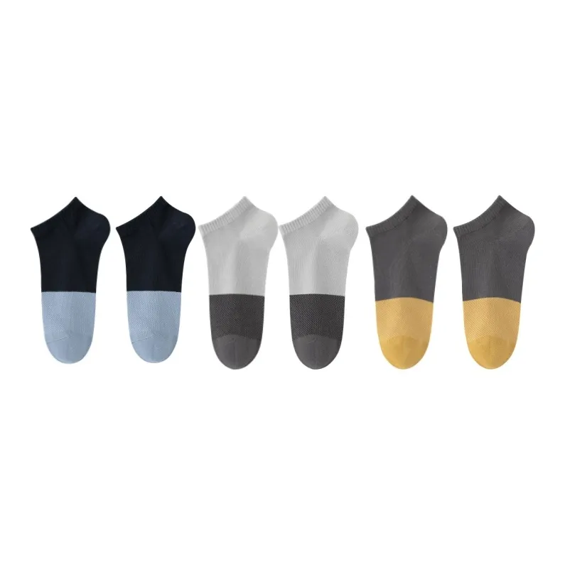 Lan Miao No-Show Socks Men's 6 Pack-7