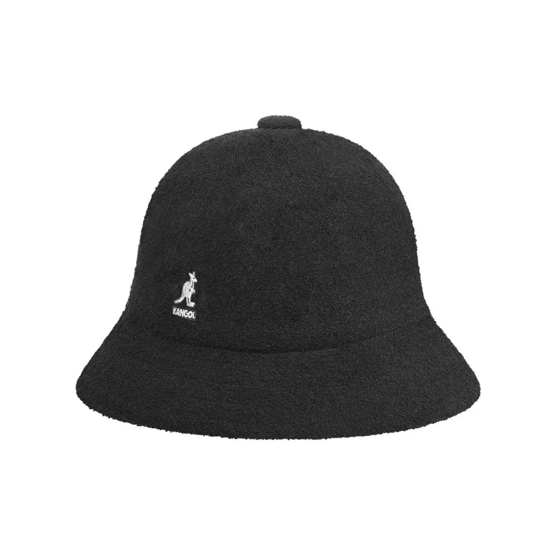 KANGOL Modified Acrylic Bucket Hats Women's Black-3