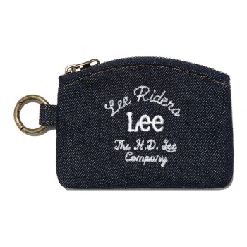 Lee Cotton Coin Purse Mini Unisex Indigo