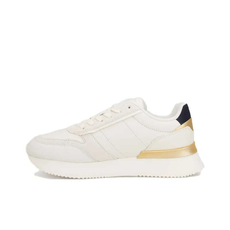 Tommy Hilfiger Slip Resistant Low Top Casual Shoes Women's White Blue-1