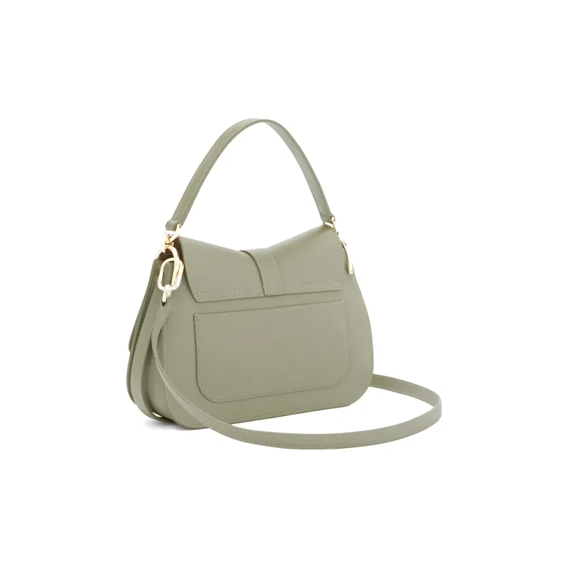 Furla Borsa Leather Shoulder Bag Crossbody Bag Handbag Women's Dragon Tongue Green-1