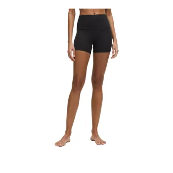 Lululemon Align™ Series Ribbed Sports Shorts 4' Women's Black