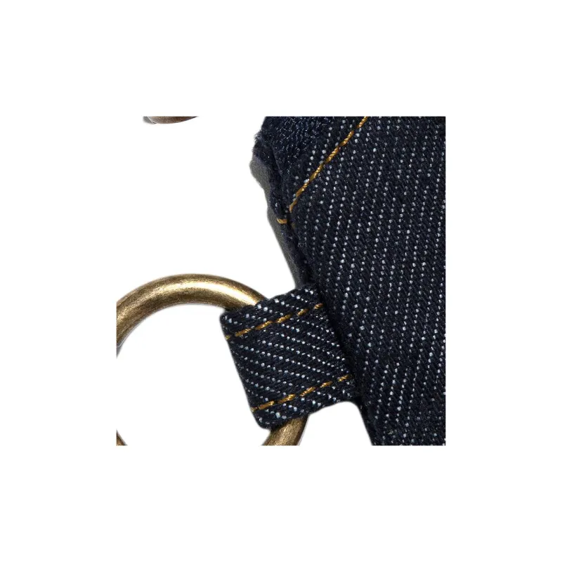 Lee Cotton Coin Purse Mini Unisex Indigo-2