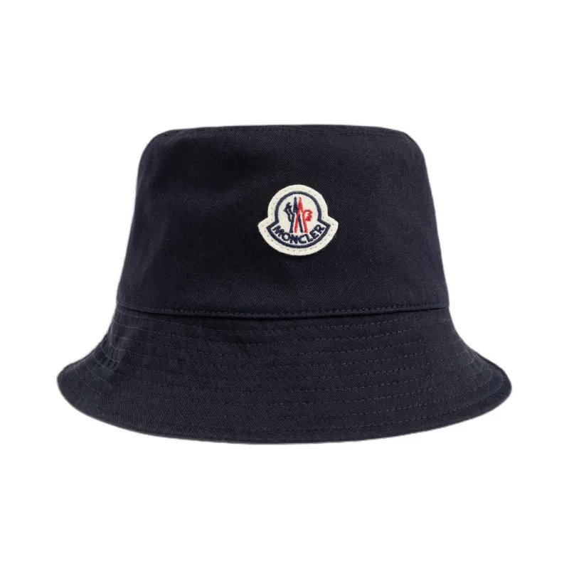 Moncler Logo Patch Bucket Hat-0