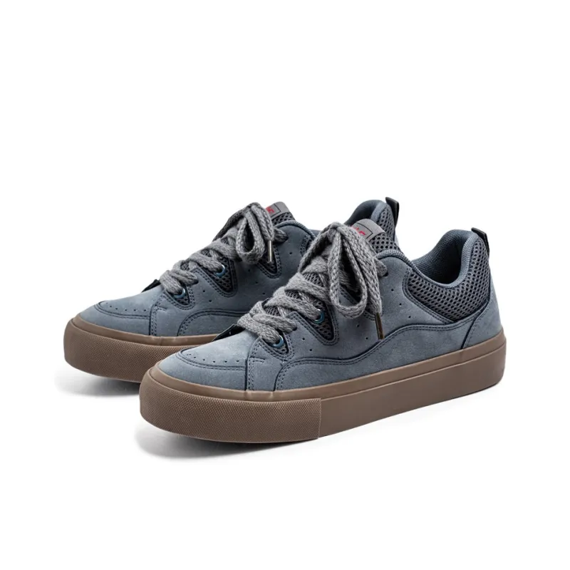 ADERSTAR Abrasion Resistant Low Top Skateboard Shoes Men's-6