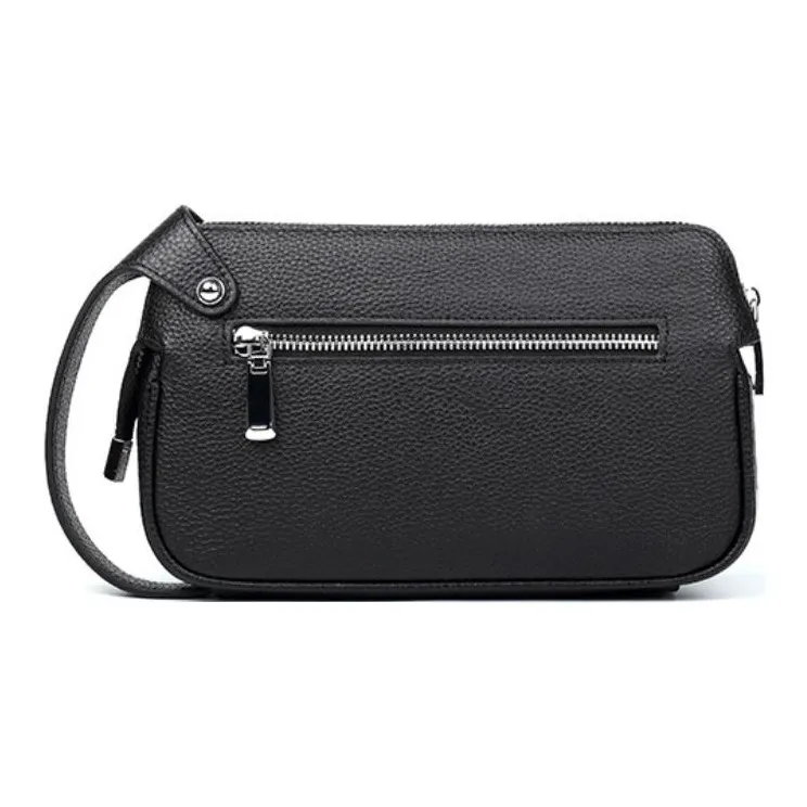 LARTIGENT Cow Leather Clutch Regular Men's Black-3