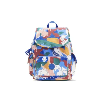 Kipling Polyester Backpack Small Size Unisex Multicolor
