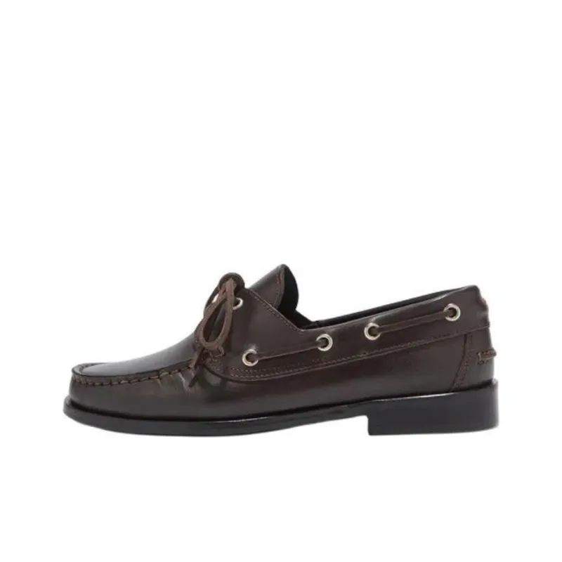 Aeyde Harris Casual Single Shoes Women's Brown-0