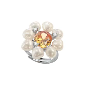 MARSEVEN Cubic Zirconia Rings Women's
