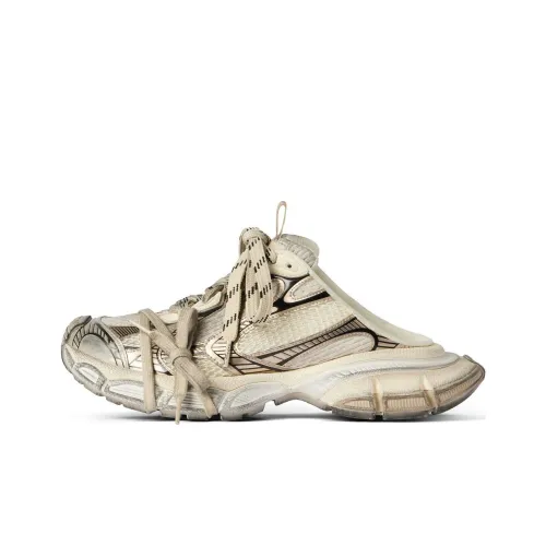 Balenciaga 3XL Wrap toe Slippers Men's Beige