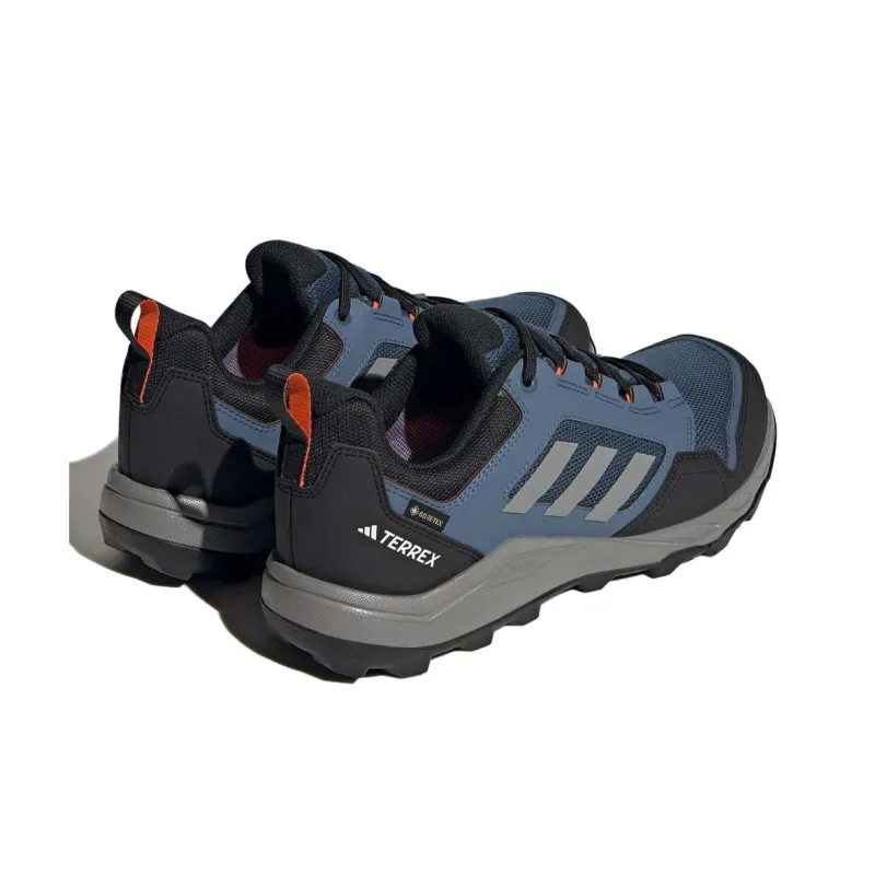 Adidas Terrex Tracerocker Waterproof And Breathable Low Top Trail Running Shoes Men's Blue Black-3