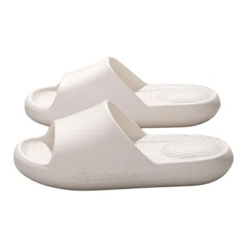 ECAC Summer Bathroom Bathing Slip Resistant Couple For Home Quiet EVA Soft Sole, Slippers