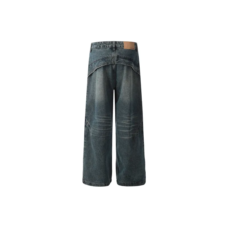 GBXM Jeans Unisex Vintage Blue-2