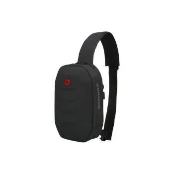 Wenger Fabric Crossbody Bags Sling Bags Small Size Unisex Black