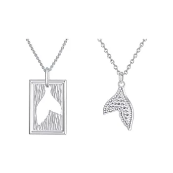IS YOU S925 Silver Necklaces Unisex