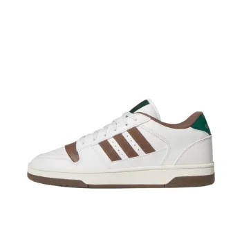 Adidas BREAK START Anti Slip Wear Resistant Low Top Skateboard Shoes Unisex White