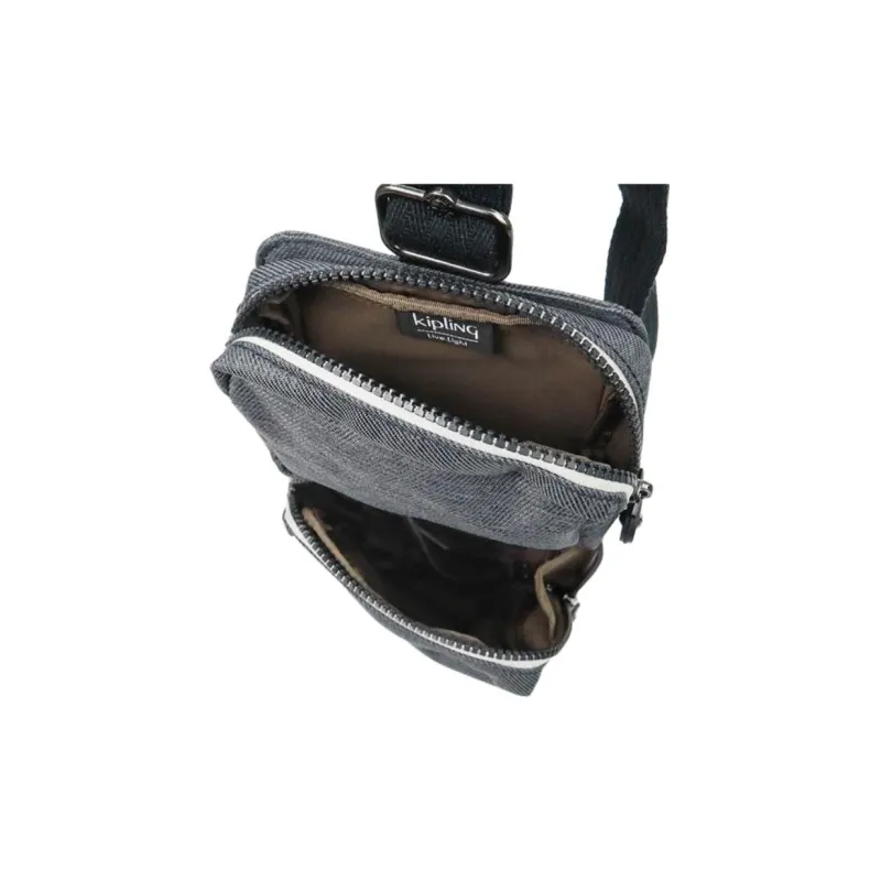 Kipling Polyester Sling Bag Unisex Gray-3