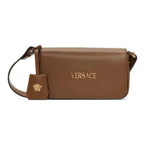 FANSIZHE Lambskin Shoulder Bag Mini Women's Brown