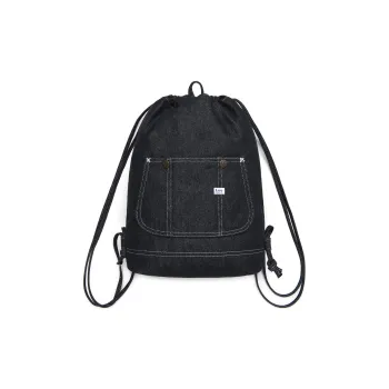 Lee Cotton Backpack Unisex Denim Blue