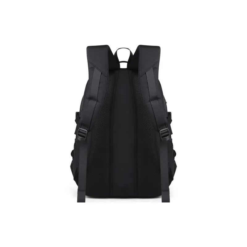 EDISON Repellent Oxford Cloth Backpack Regular Unisex Black/Dark Blue-3