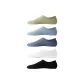 [5 Pack]White/Black/Spring Sprout Green/Cabbage Green/Blue Gray