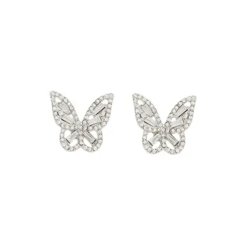 May10th S925 Silver Stud Earrings Women's
