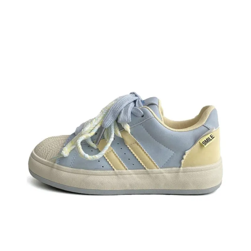 Than Than Me Slip-Resistant Low-Top Skateboard Shoes Women's-8