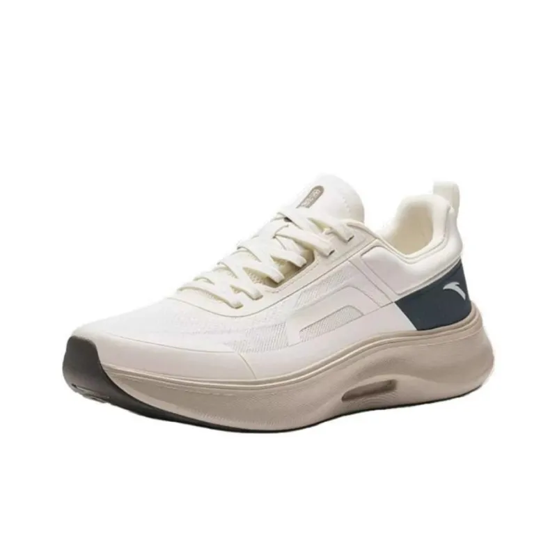 Anta Divine Pro Slip Resistant Low Top Running Shoes Men's Ecru-2