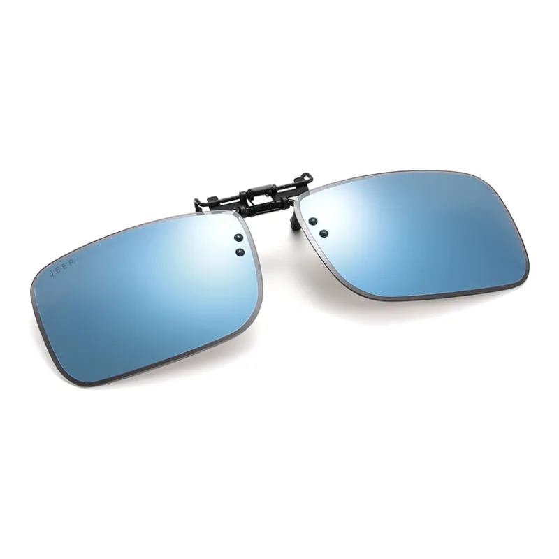Jeep Metal Rectangular Sunglasses Men's-9