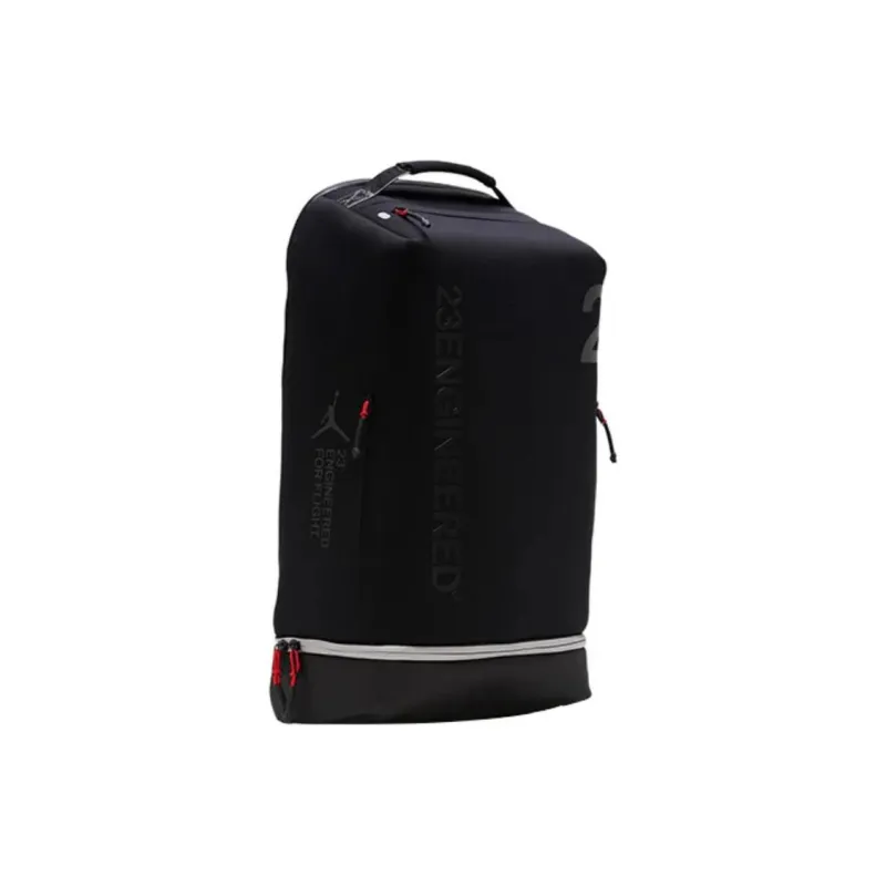 Jordan Polyester Sneaker Backpack Unisex Black-2