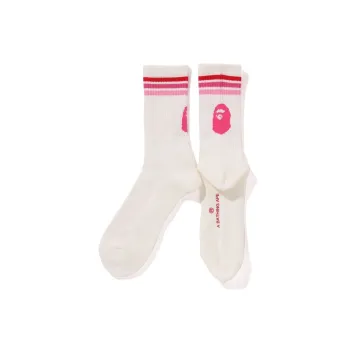 A BATHING APE SS25 Mid Calf Socks Unisex 1 Pack