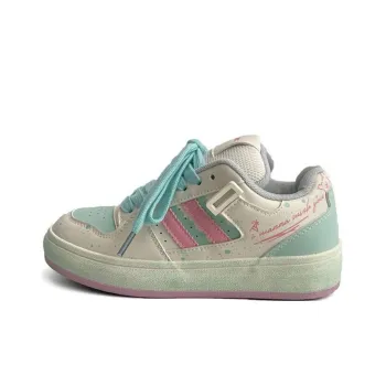 Than Than Me Slip Resistant Height Increasing Low Top Skateboard Shoes Women's