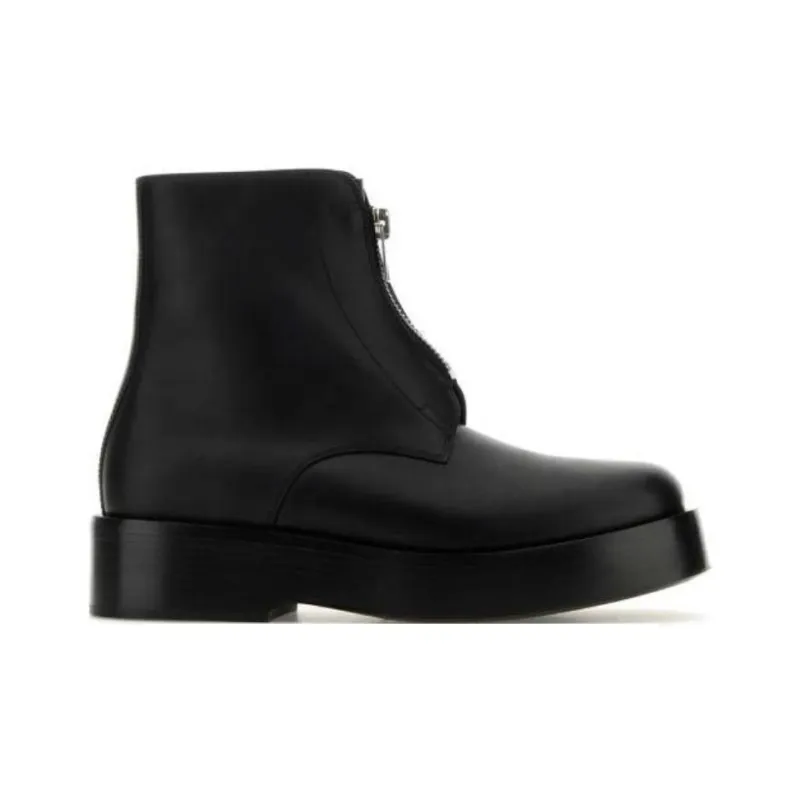 Bottega Veneta Torino Zipped Chunky Ankle Boots-1
