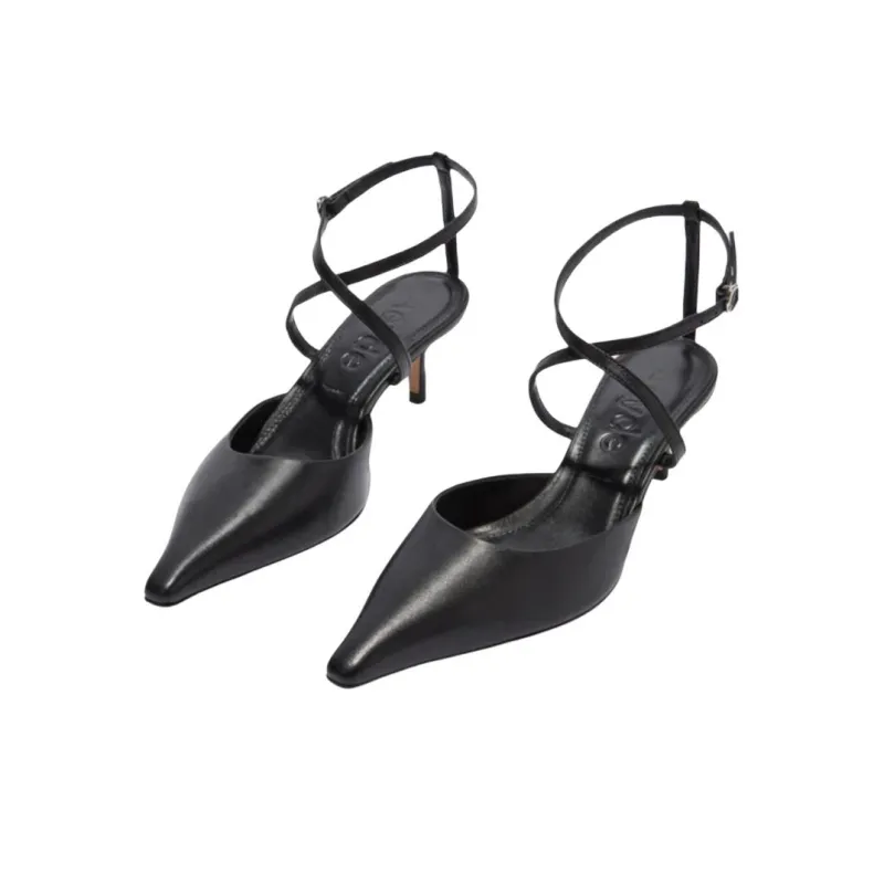 Aeyde Salome High Heels 5.5cm Women's Black-1