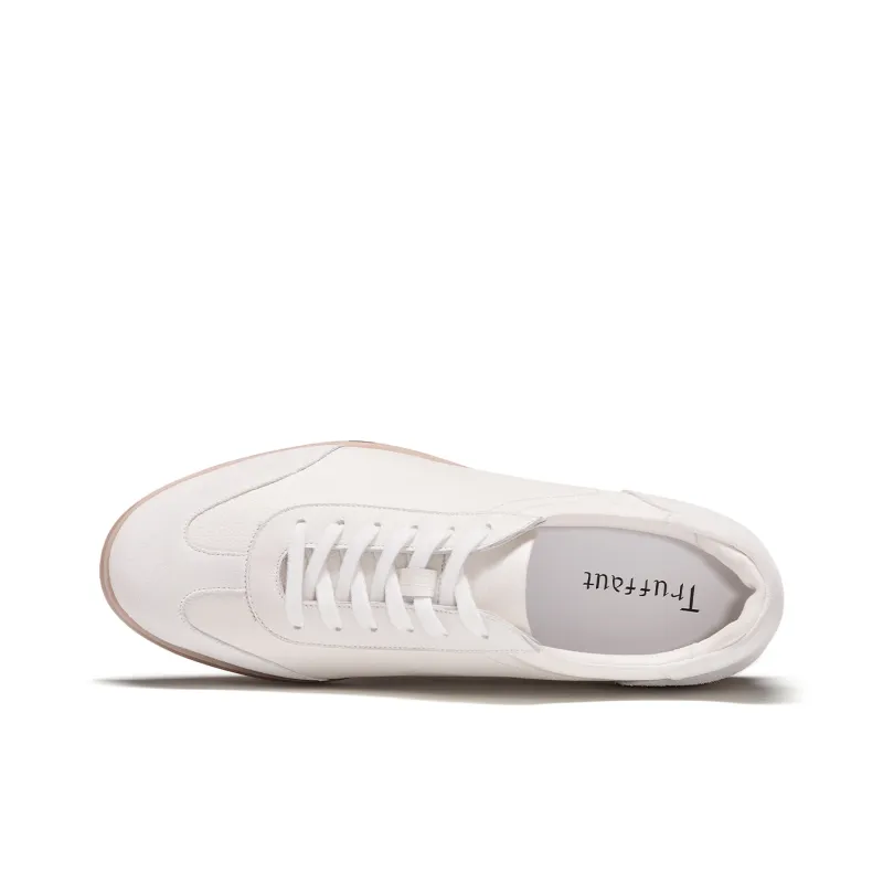 TRUFFAUT Lightweight Breathable German Army Trainers Low Top Casual Shoes Men's-13