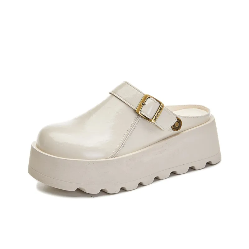 POOQ Closed Toe Slippers Women's-1