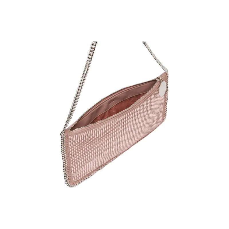 Stella McCartney Falabella Polyamide Handbag Shoulder Bag Women's Gray Pink-3