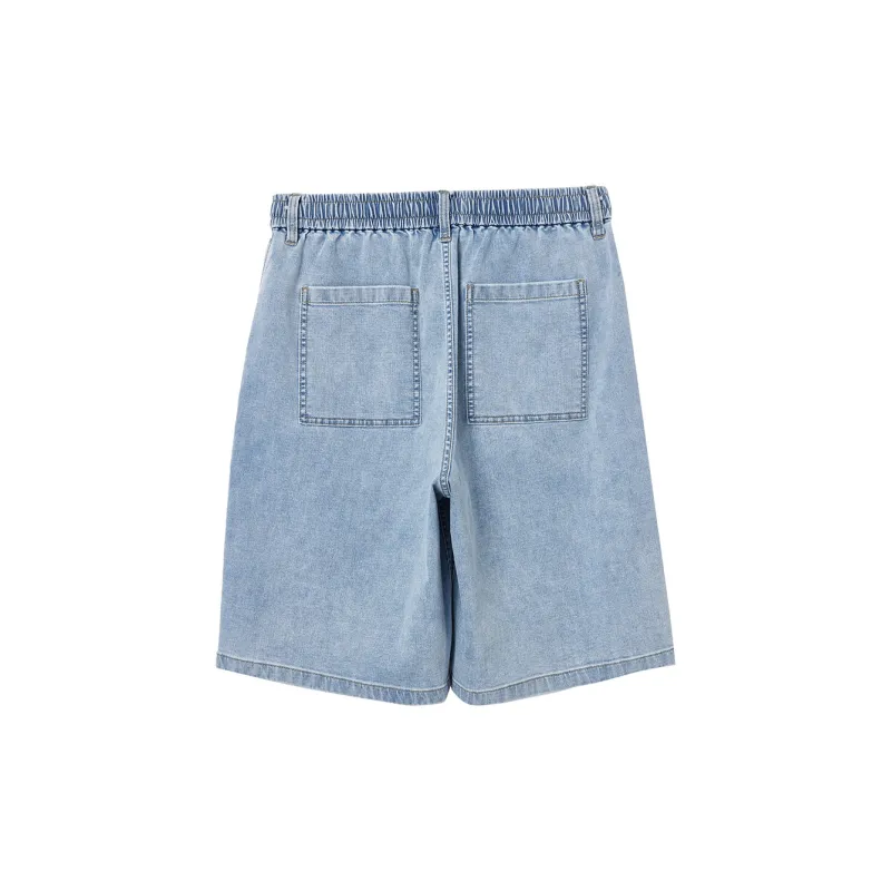JACK JONES· Denim Shorts Men's Light Blue-1