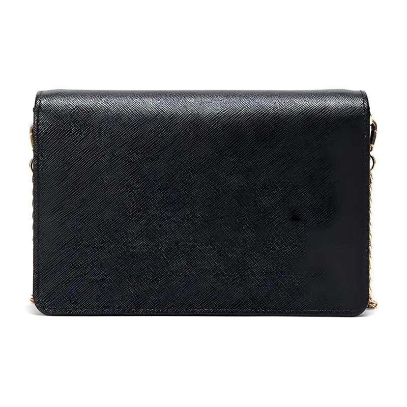 PRADA Galleria Killer Bag Cow Leather Shoulder Bag Crossbody Bag Women's Black-1