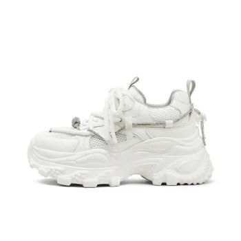 BOERDIQI Lightweight Height Increasing Low Top Chunky Sneakers Women's